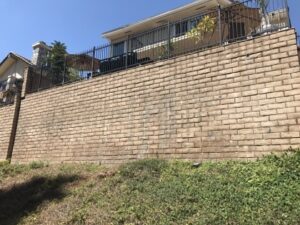 Hillside Retaining Walls